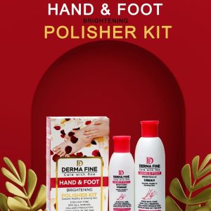 Derma Fine Hand & Foot Brightening Polisher Kit